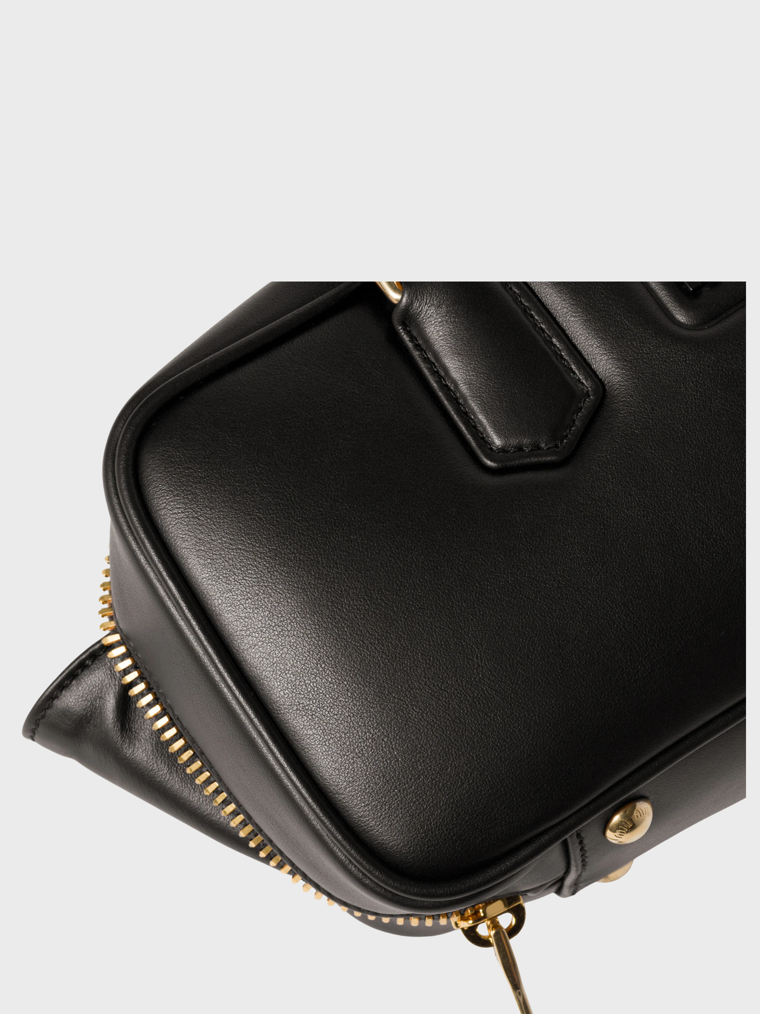 Miu Miu Arcadie in pelle Nero Large