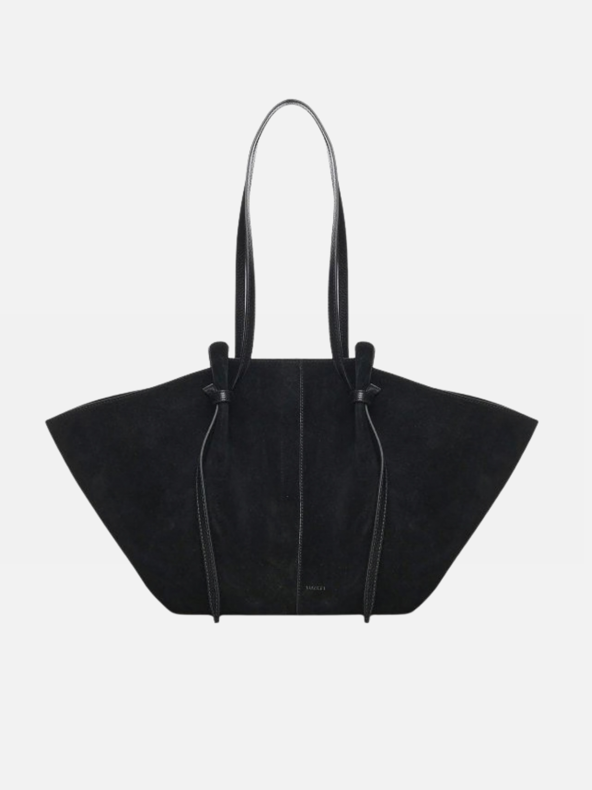 YUZEFI LARGE MOCHI - BLACK SUEDE