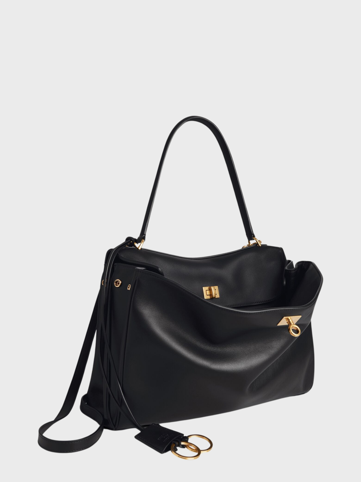 Balenciaga Rodeo Medium Black Gold