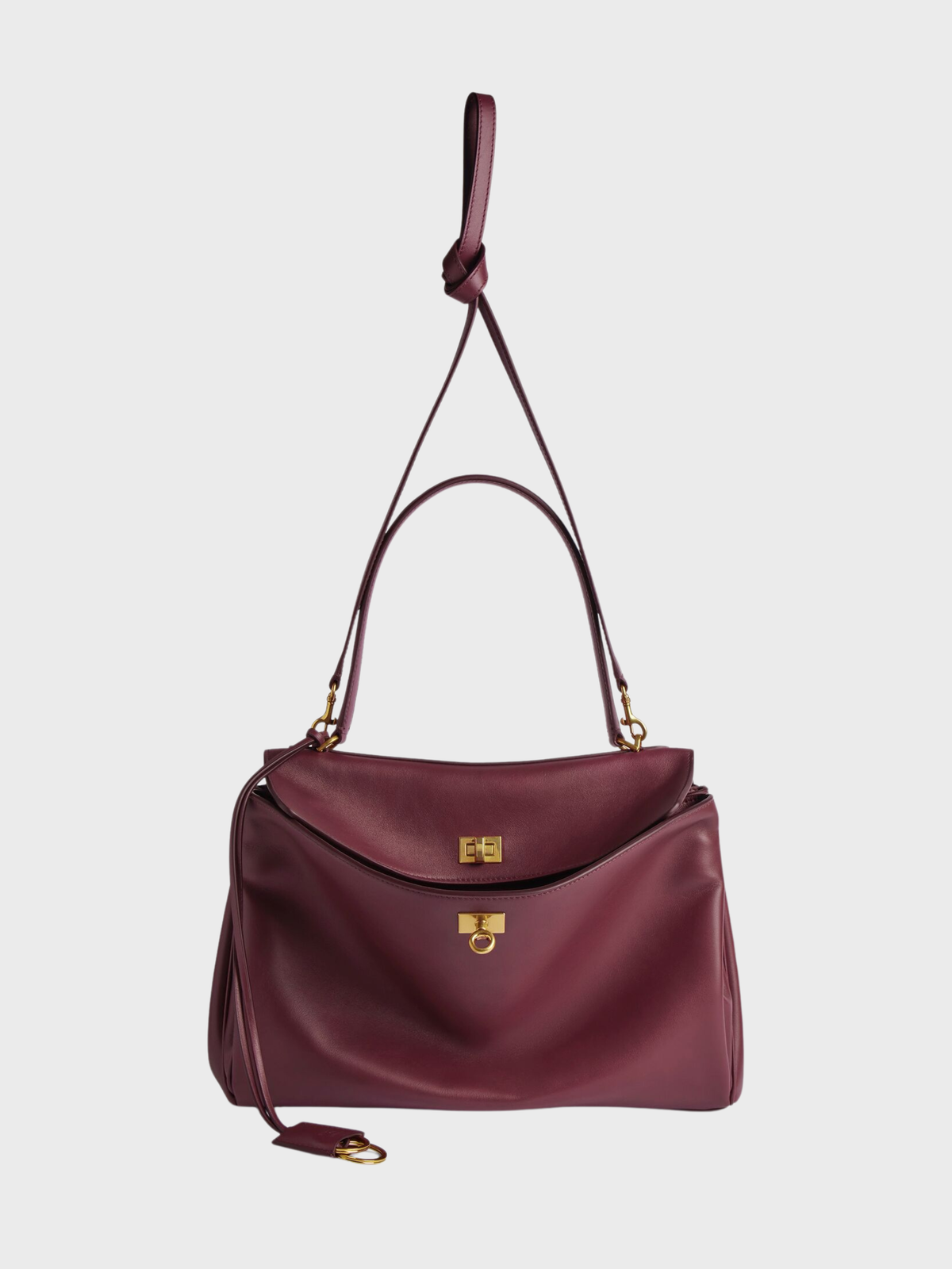 Balenciaga Rodeo Medium Burgundy