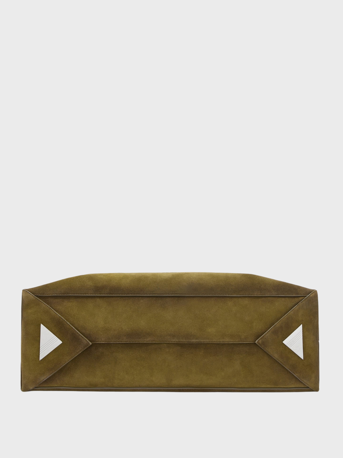 The Attico La Passeggiata Large Green Suede