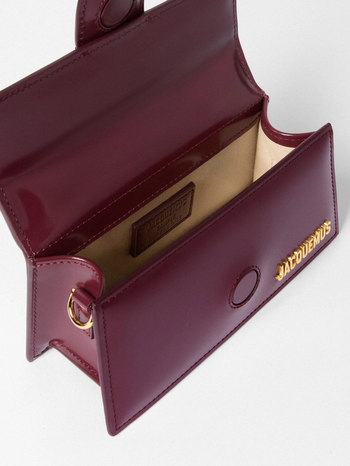 Jacquemus Le Bambino Burgundy