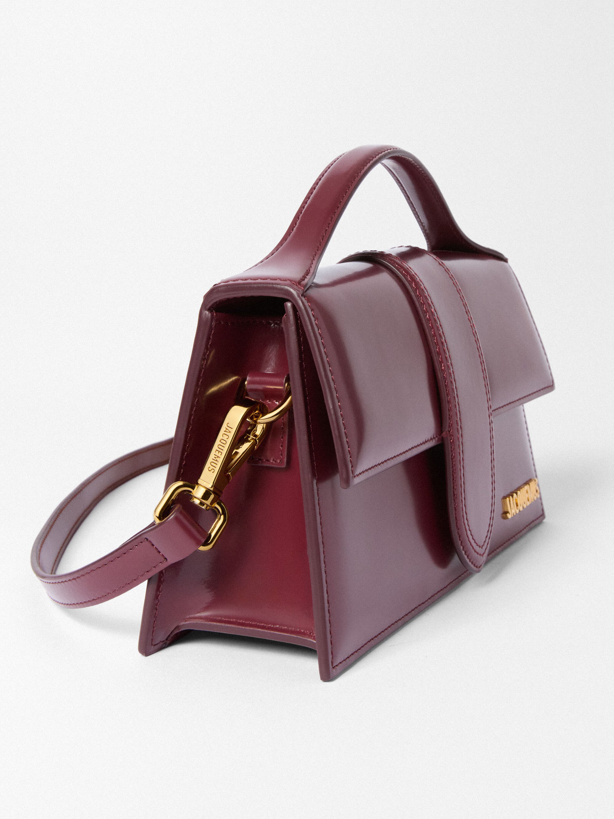 Jacquemus Le Grand Bambino Burgundy