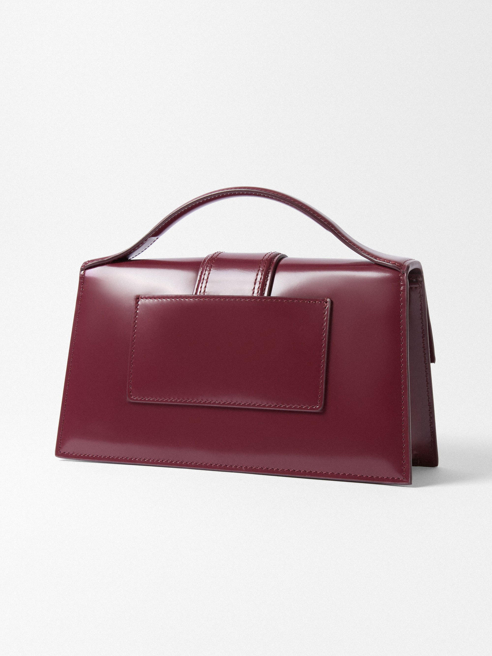 Jacquemus Le Grand Bambino Burgundy