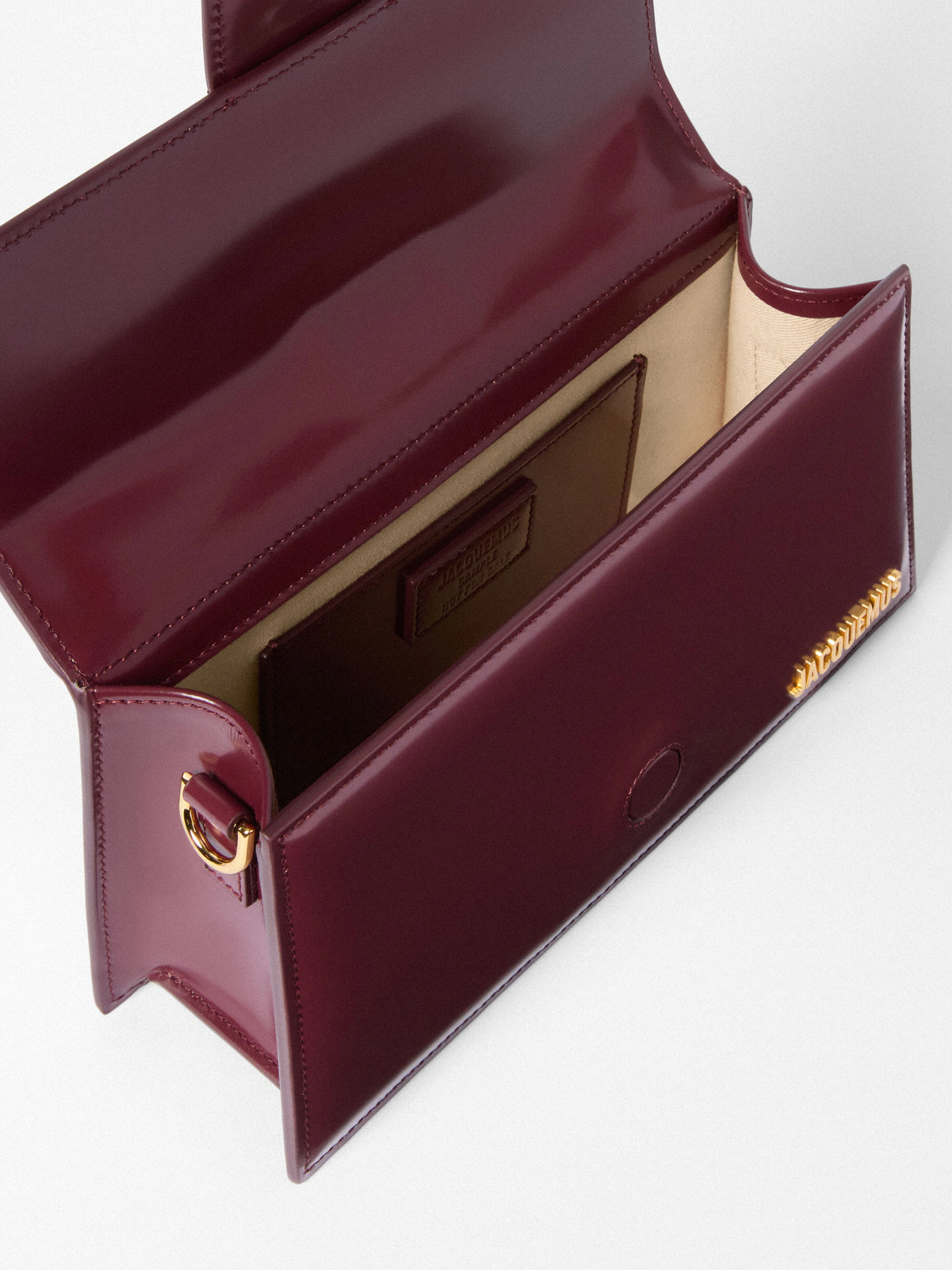 Jacquemus Le Grand Bambino Burgundy
