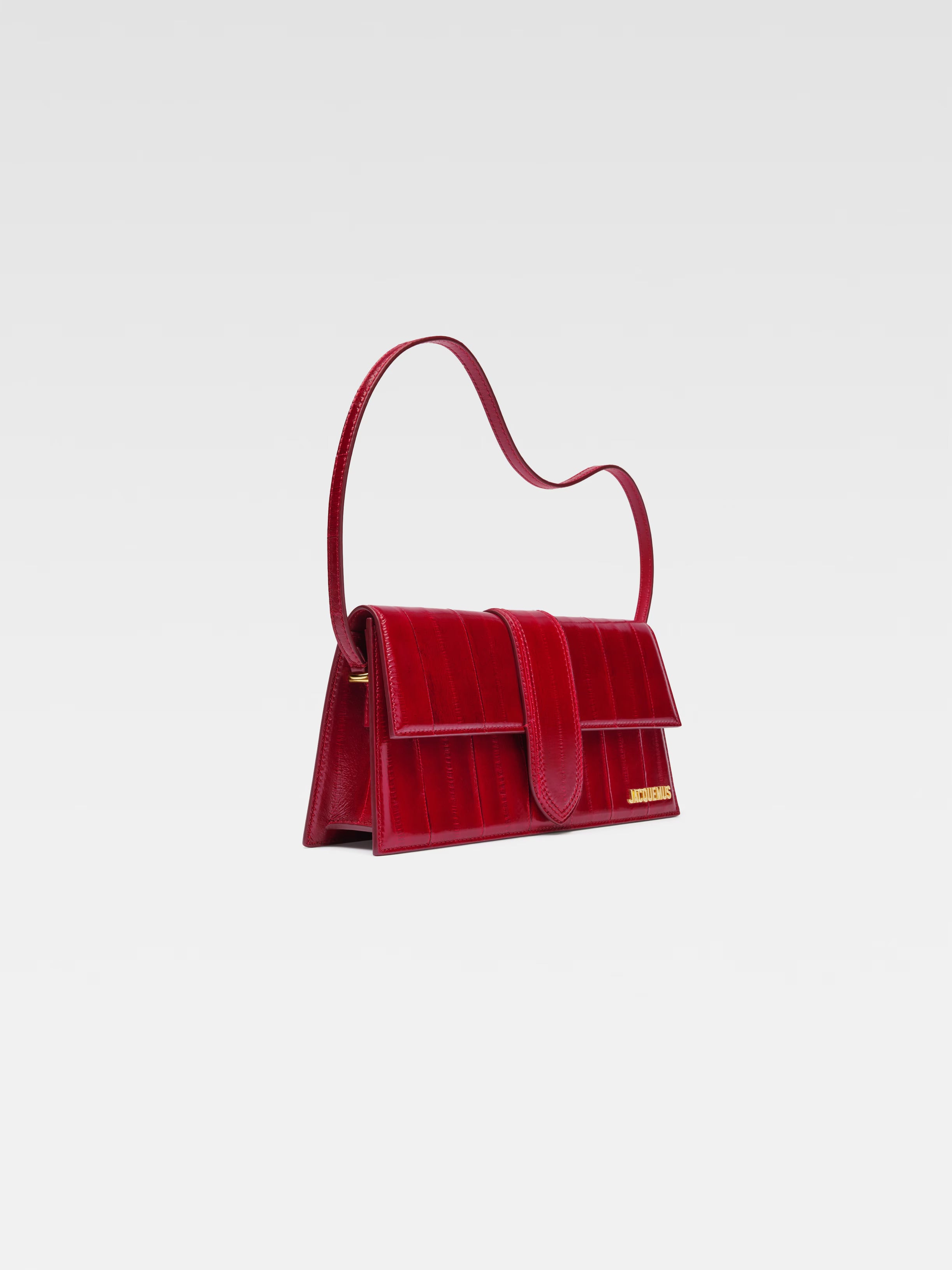 Jacquemus Le Bambino Long Rouge Foncé