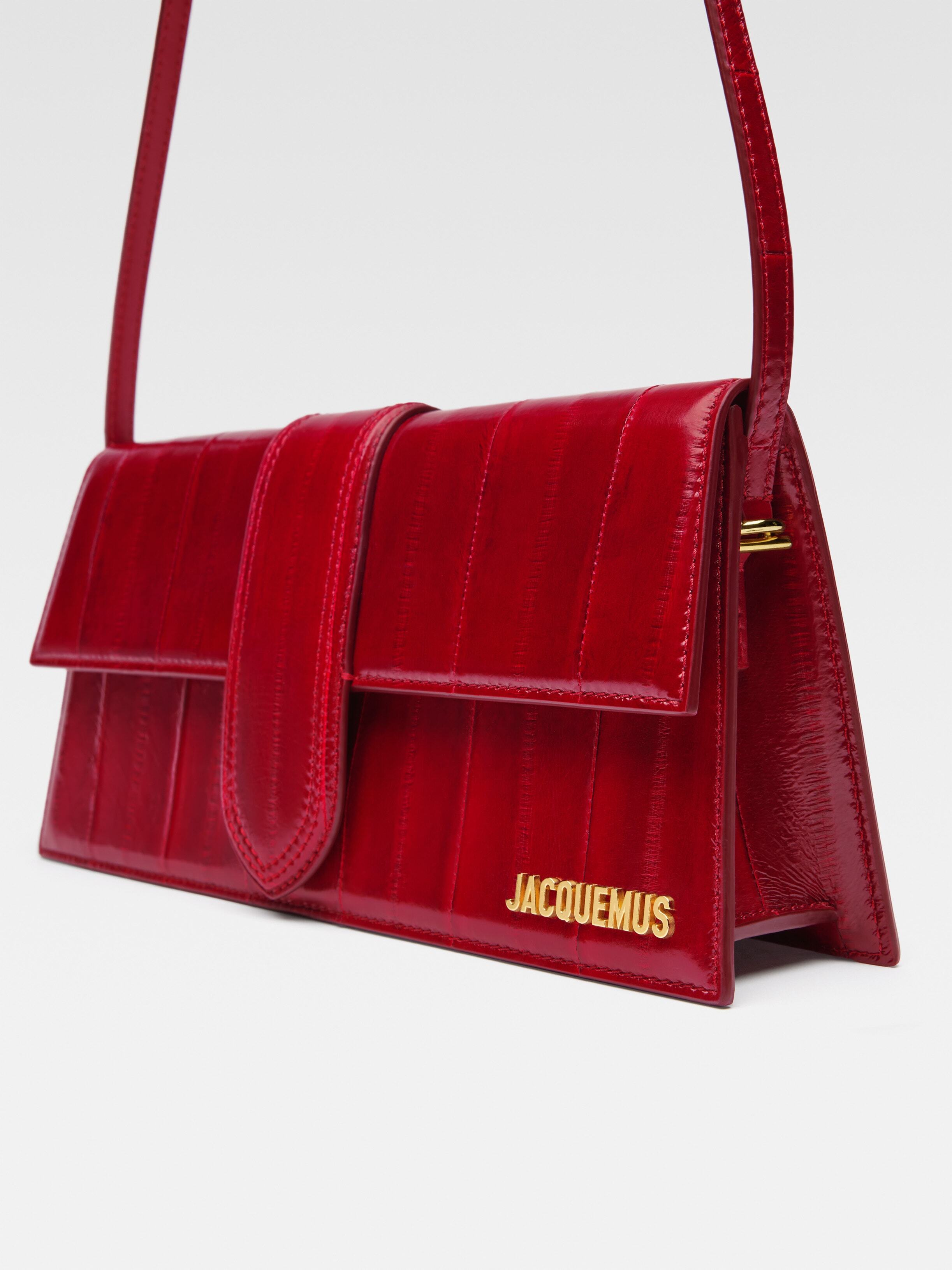 Jacquemus Le Bambino Long Rouge Foncé