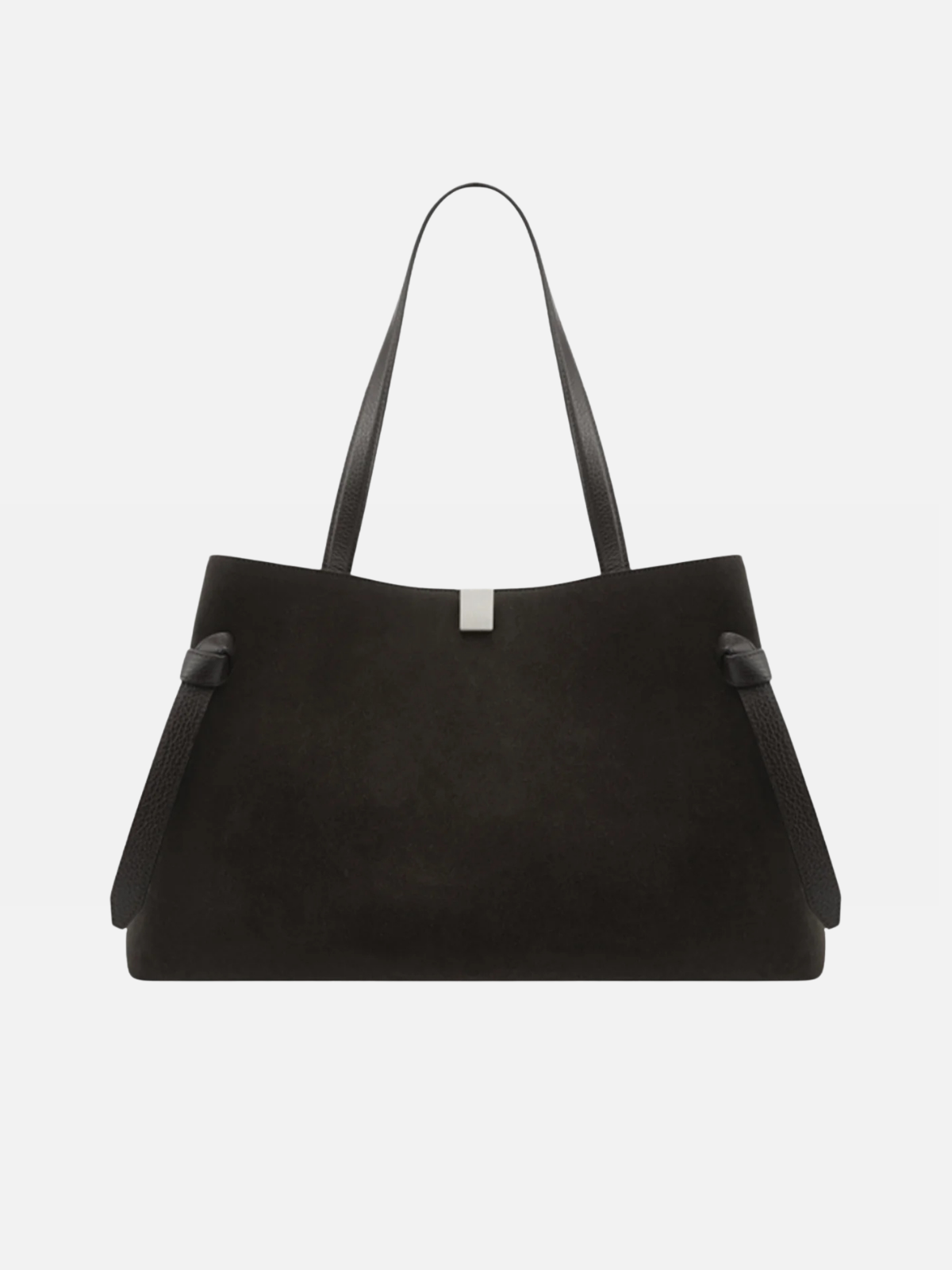 YUZEFI GYOZA TOTE - GANACHE SUEDE