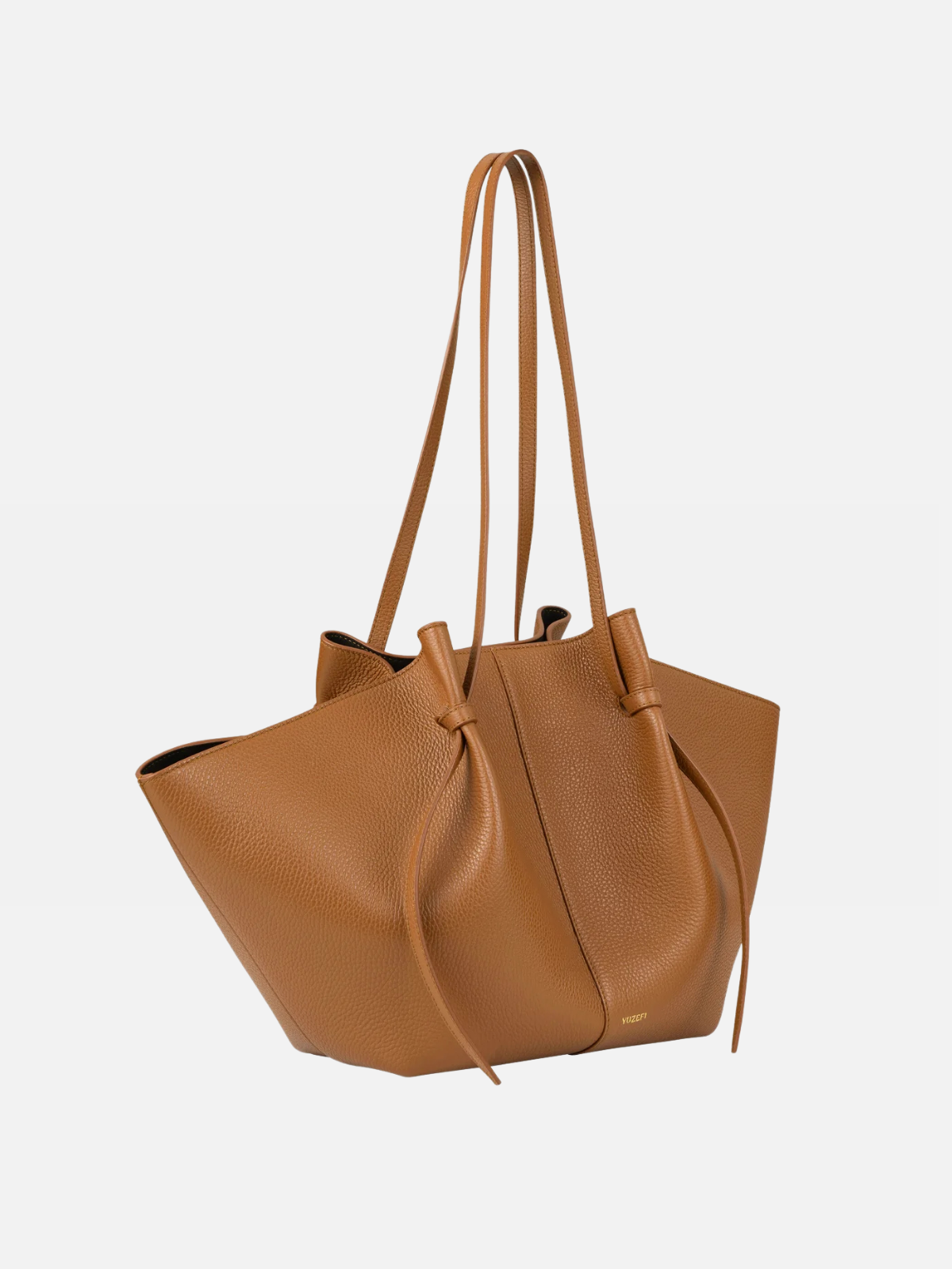YUZEFI LARGE MOCHI - HAZEL PEBBLE GRAINED LEATHER