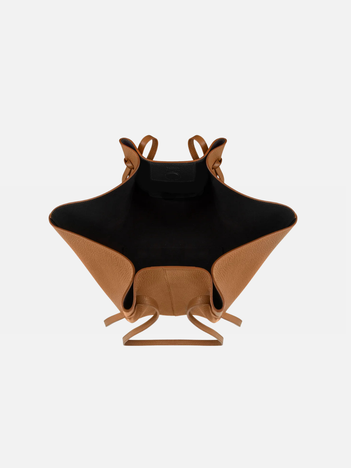 YUZEFI LARGE MOCHI - HAZEL PEBBLE GRAINED LEATHER