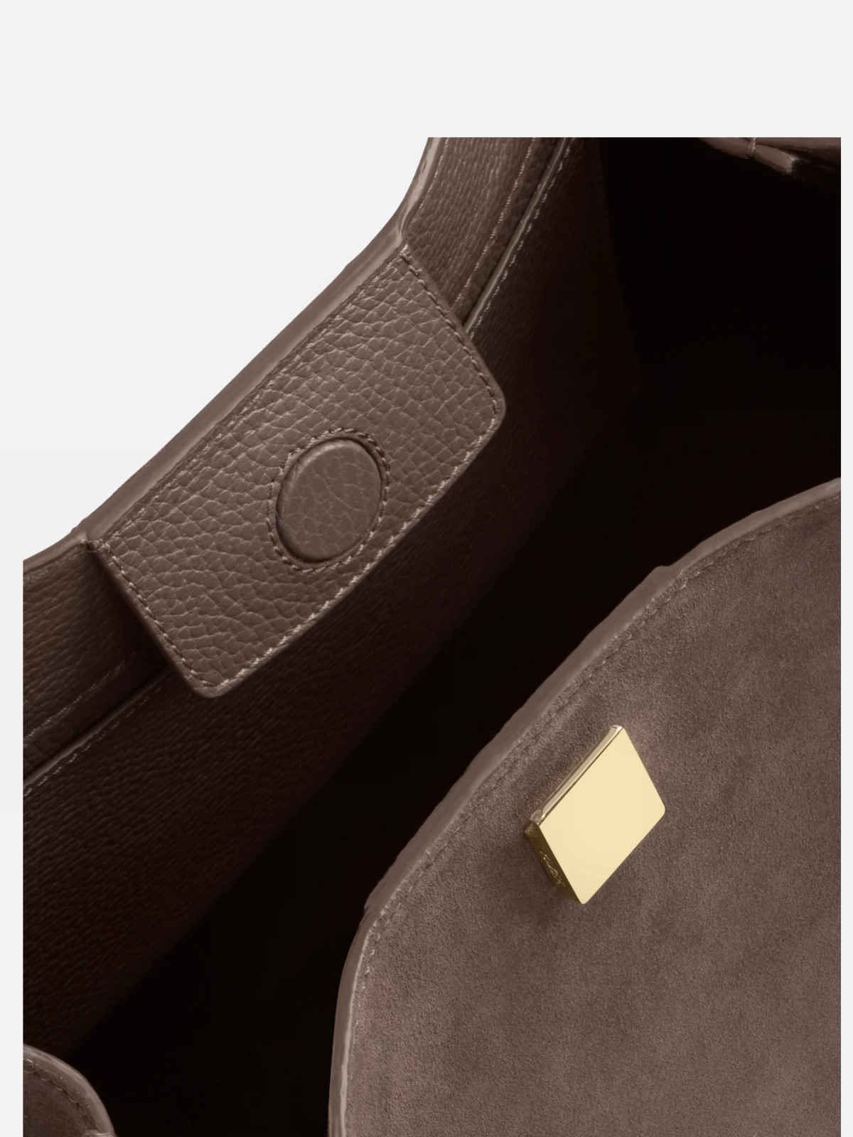 YUZEFI GYOZA TOTE - NUTMEG SUEDE