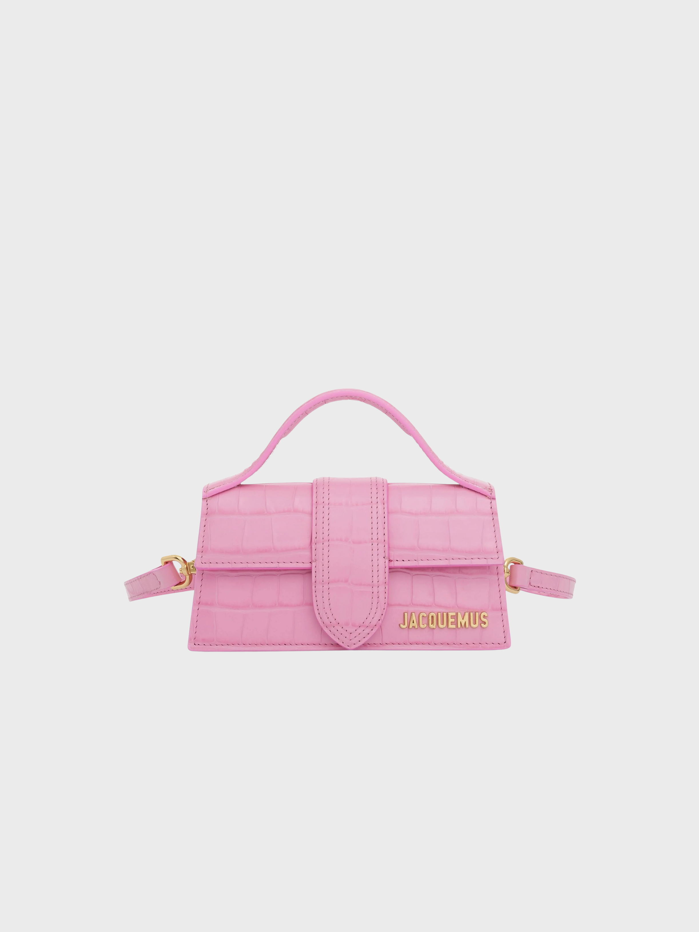 Jacquemus Le Bambino Crocodile Pink