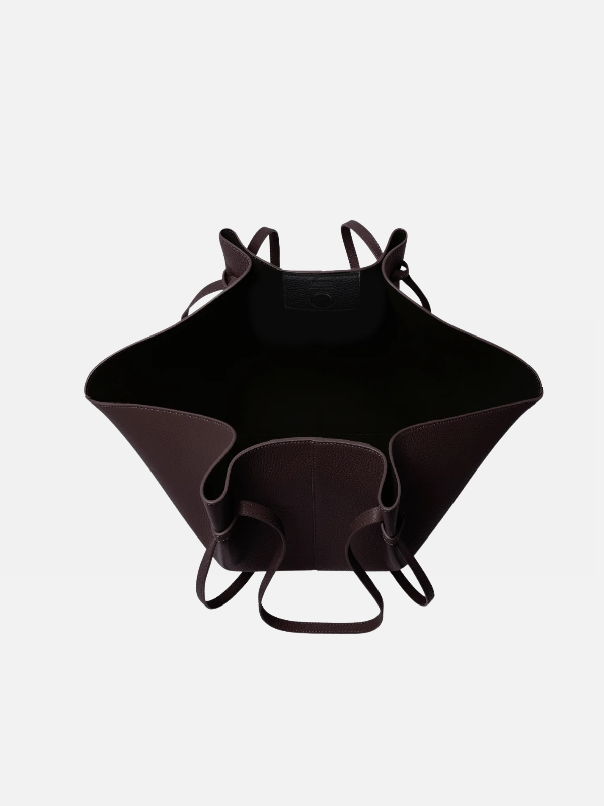 LARGE MOCHI - CASSIS PEBBLE GRAINED LEATHER