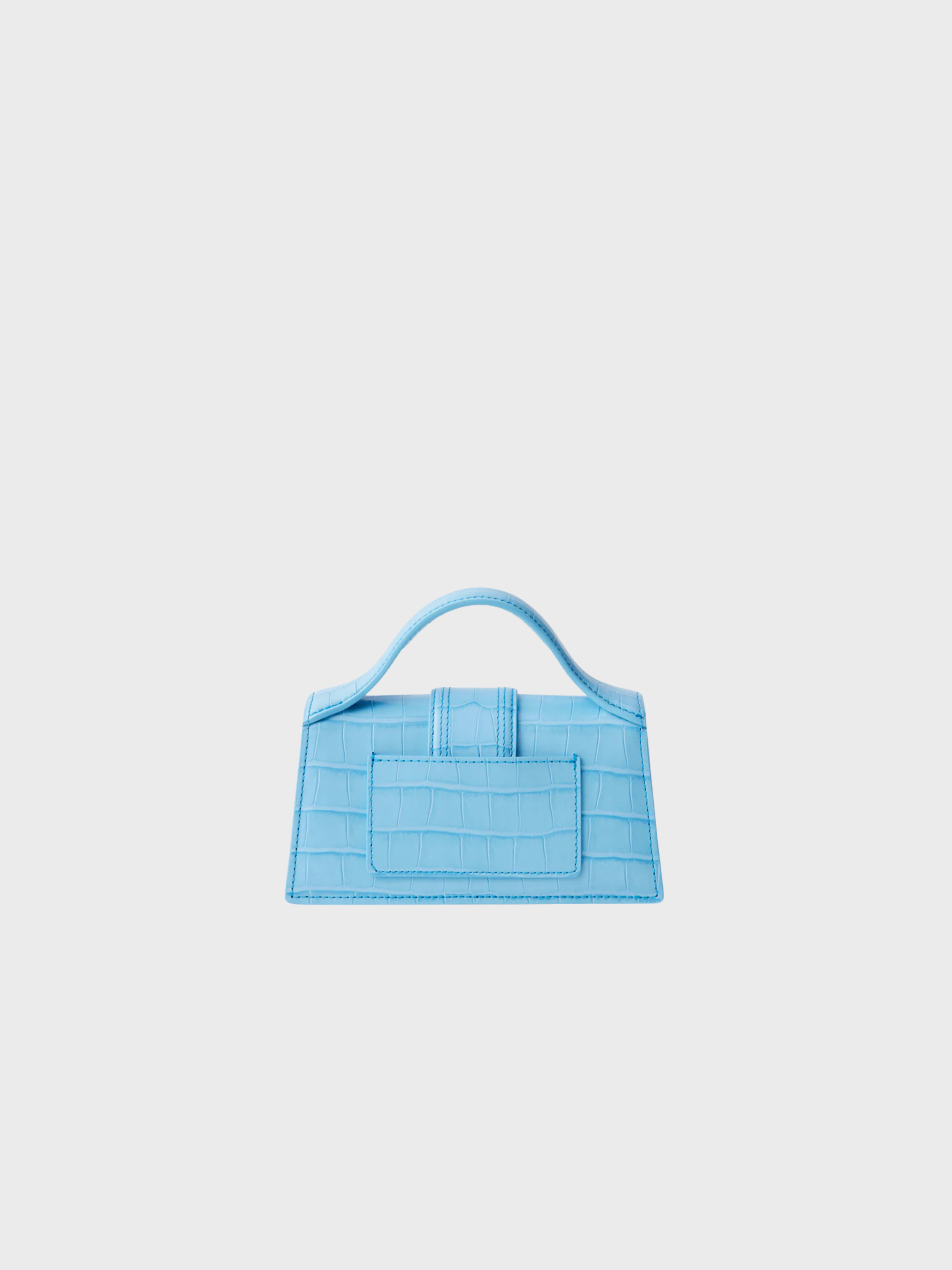 Jacquemus Le Bambino Crocodile Blu