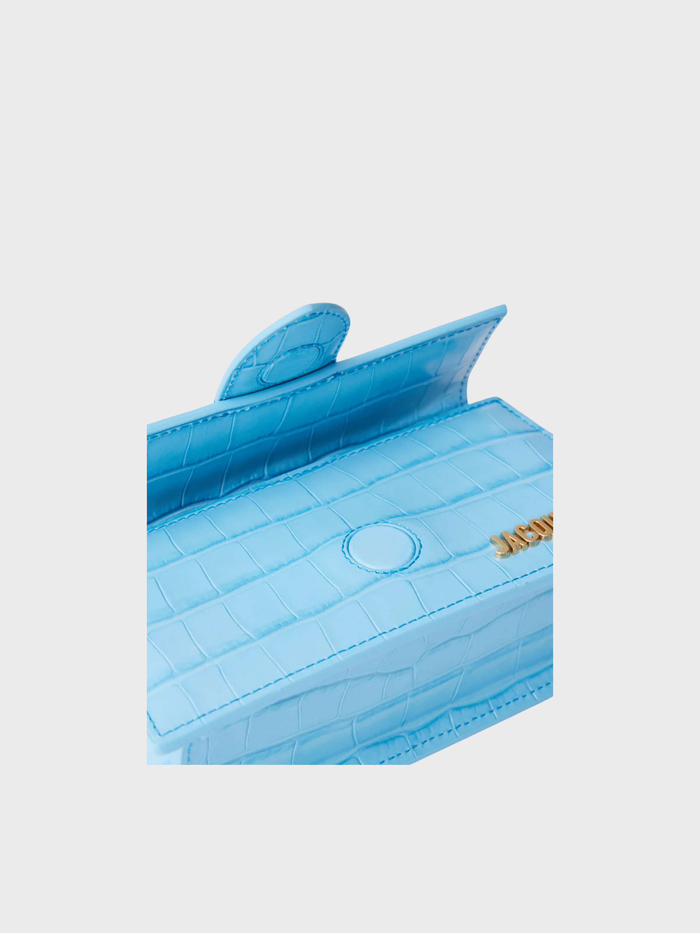 Jacquemus Le Bambino Crocodile Blu