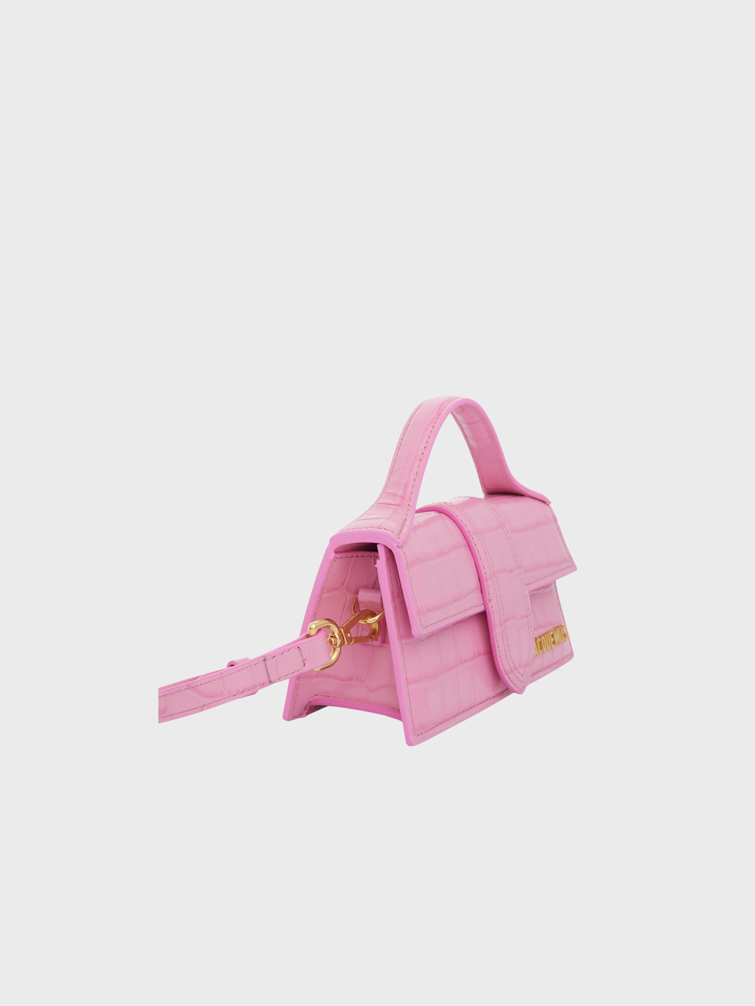 Jacquemus Le Bambino Crocodile Pink