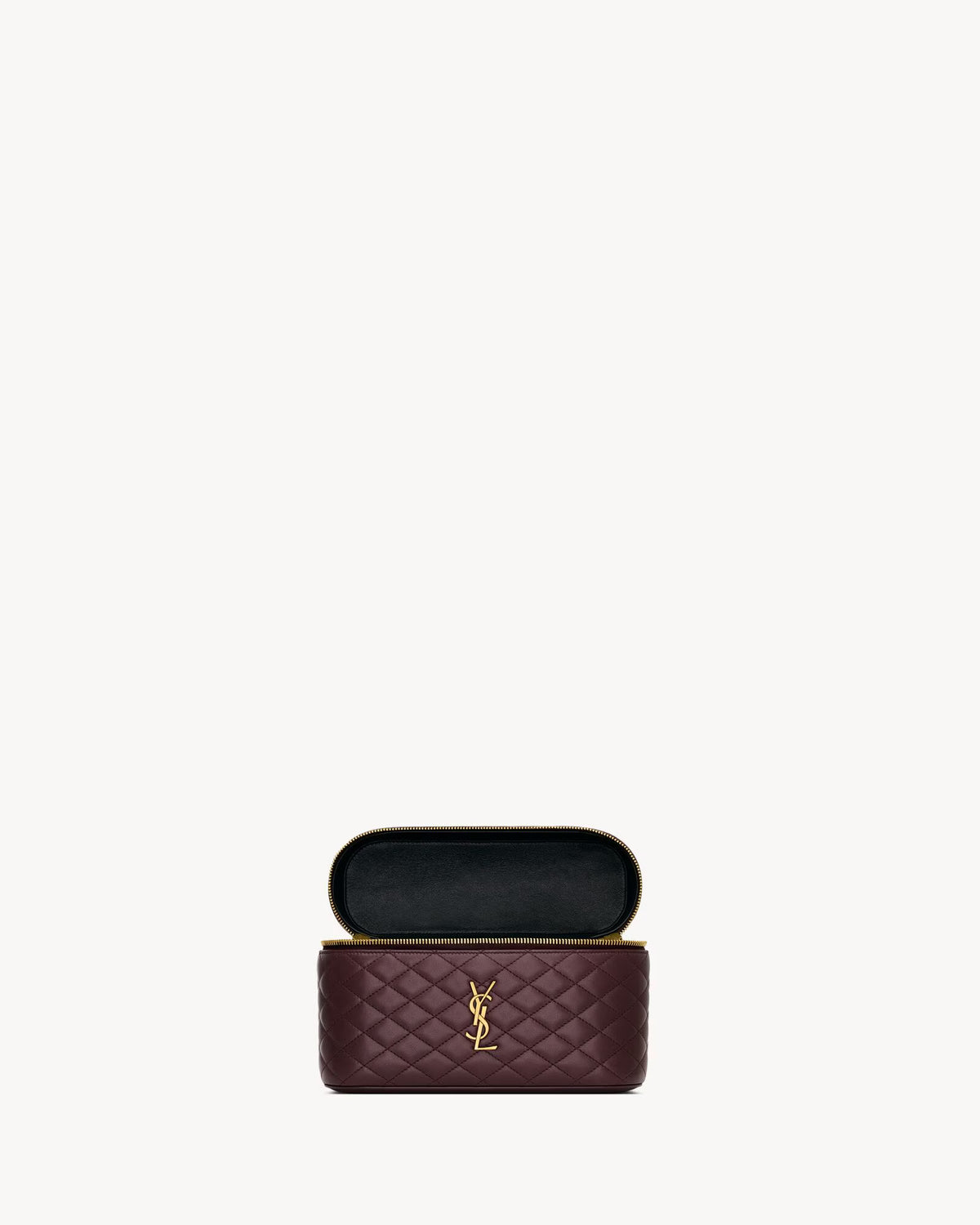 SAC DE VANITY EN CUIR SAINT LAURENT GABY