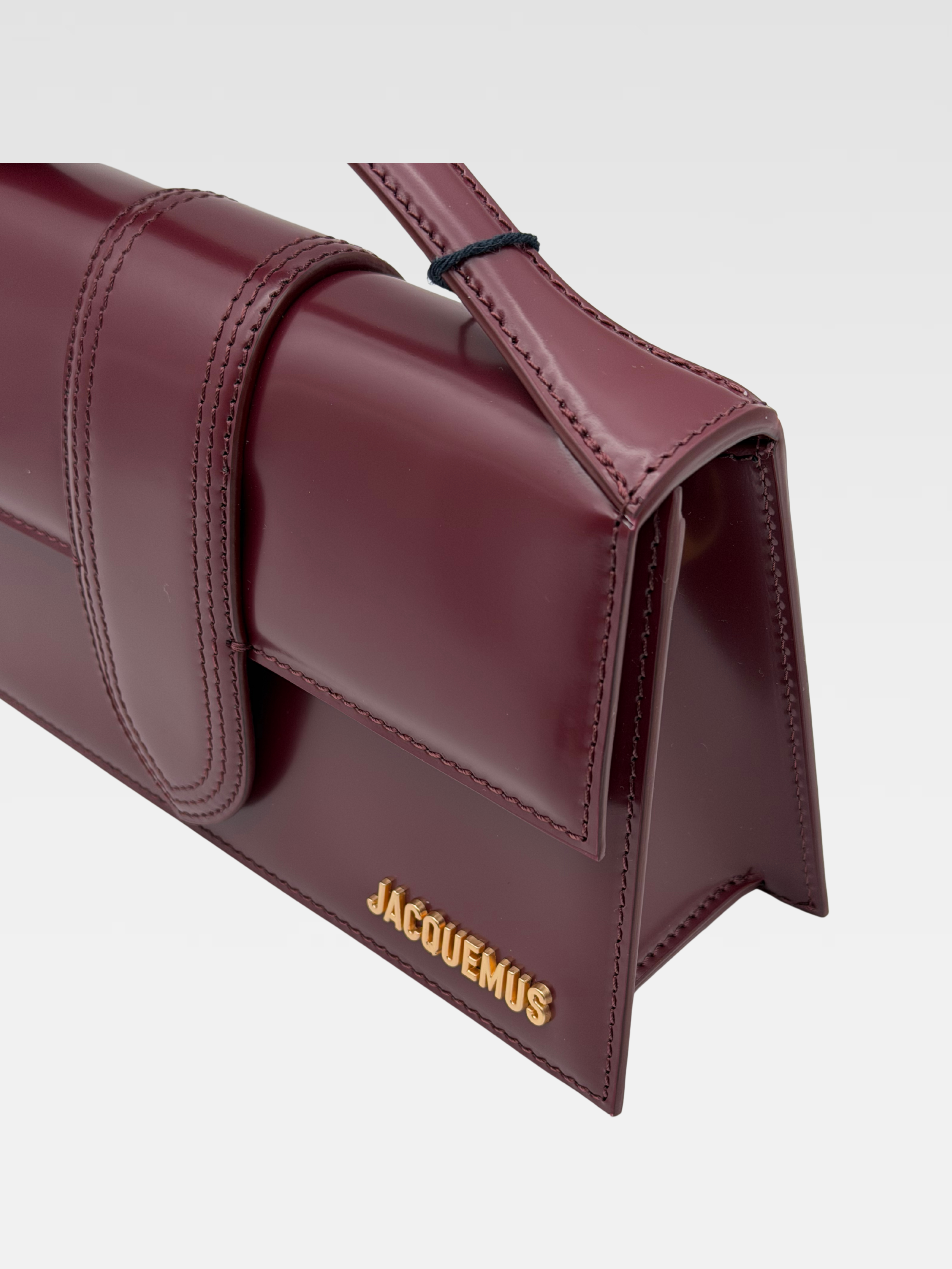 Jacquemus Le Grand Bambino Bordeaux