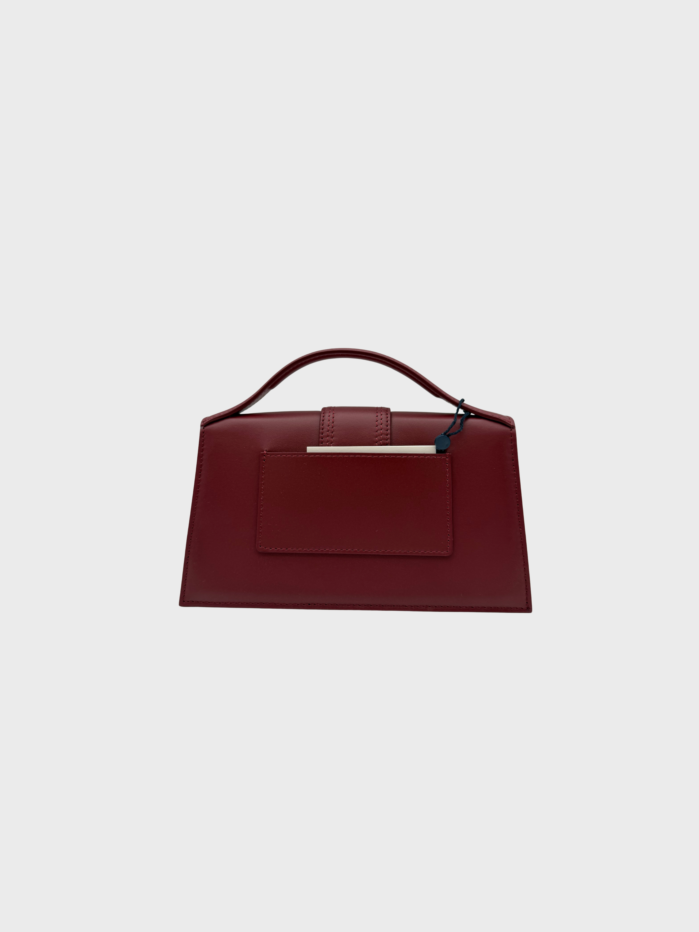 Jacquemus Le Grand Bambino Bordeaux