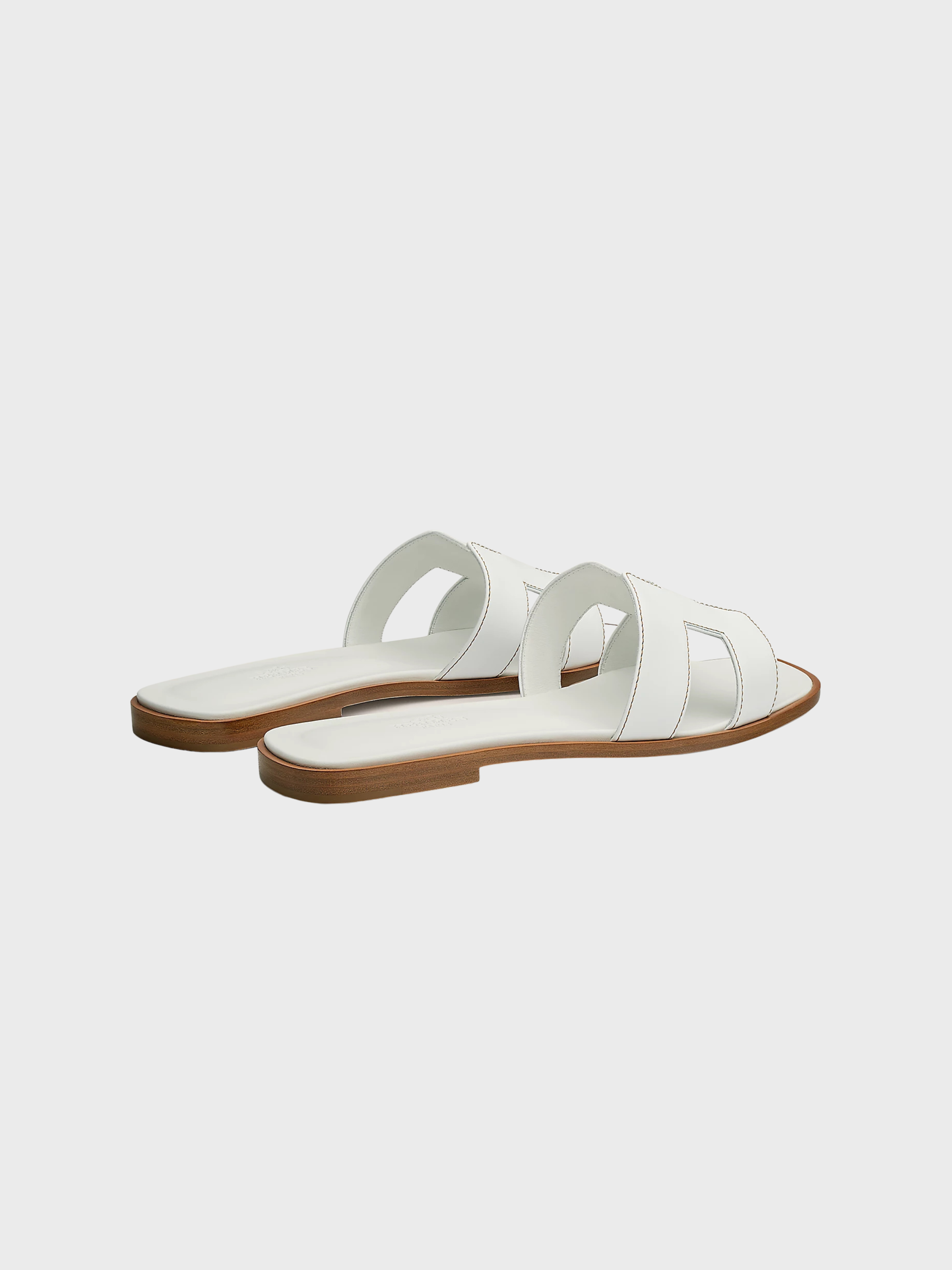 Hermès Sandali Oran Blanc