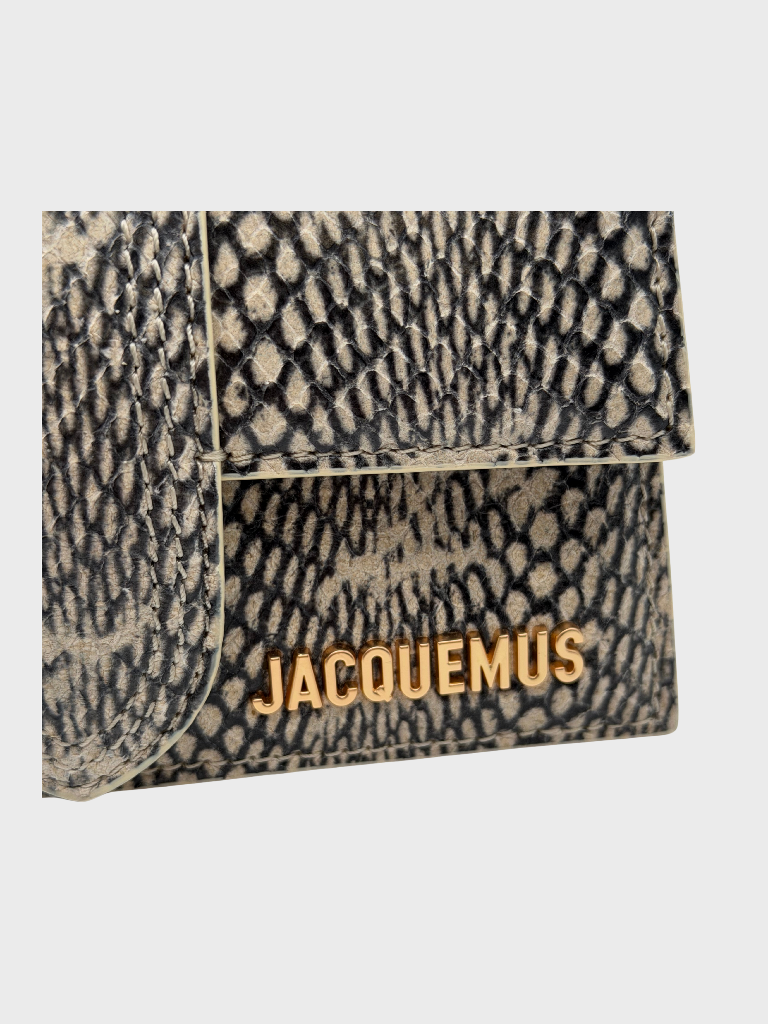 Jacquemus Le Bambino Pitone Bianco