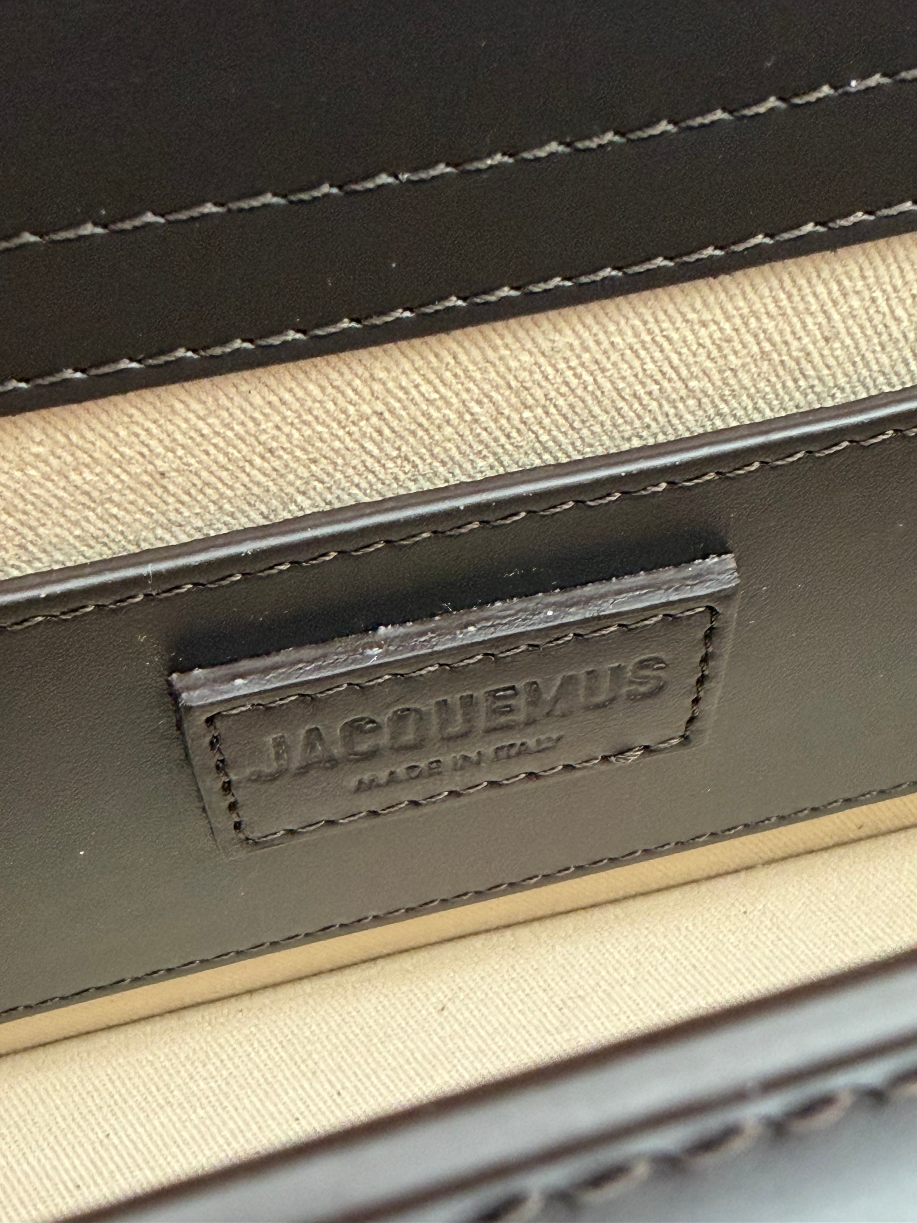 Jacquemus Le Grand Bambino Marron Foncé