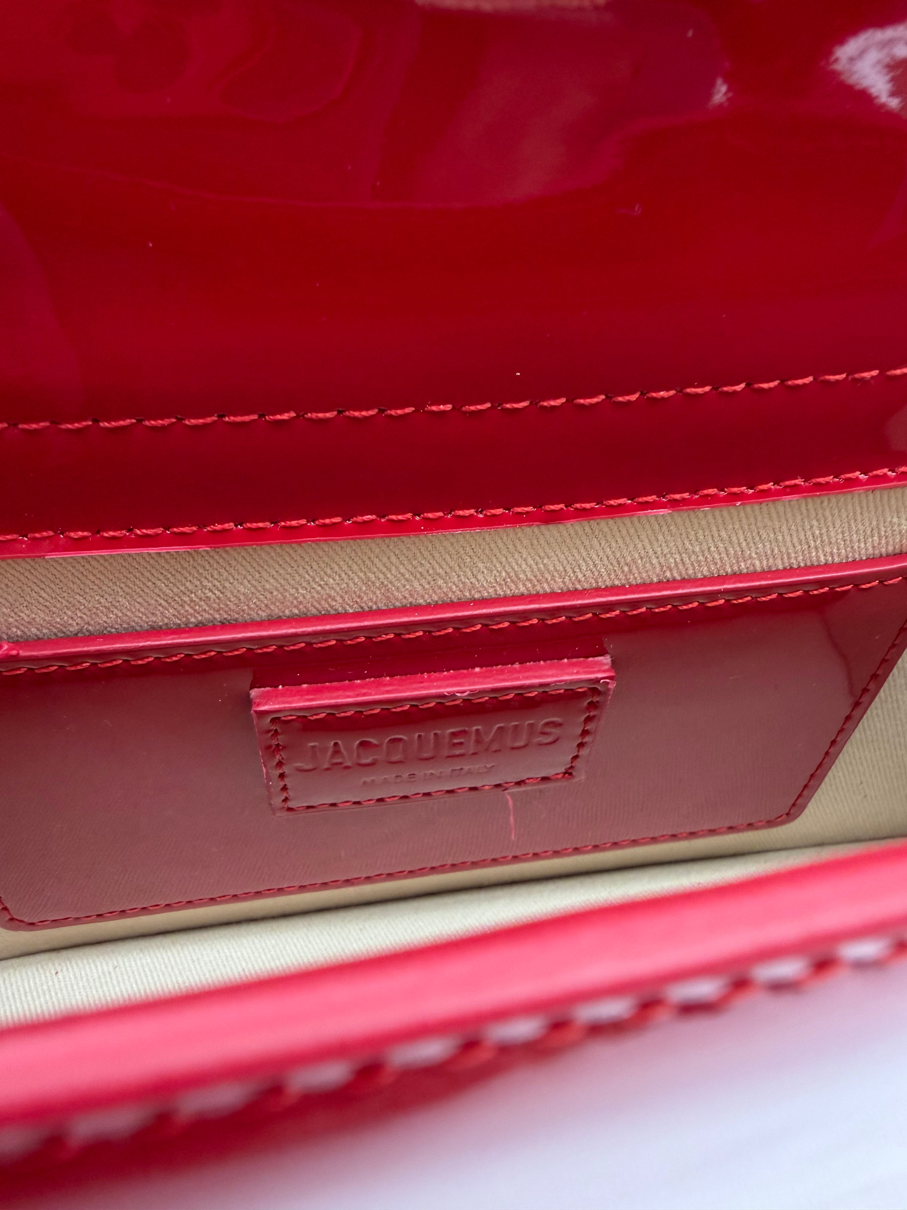 Jacquemus Le Grand Bambino Red Gold