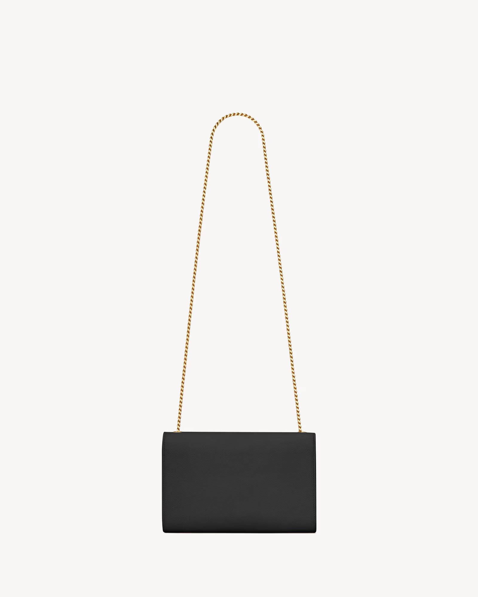 BORSA SAINT LAURENT KATE MEDIUM IN PELLE GRAIN DE POUDRE