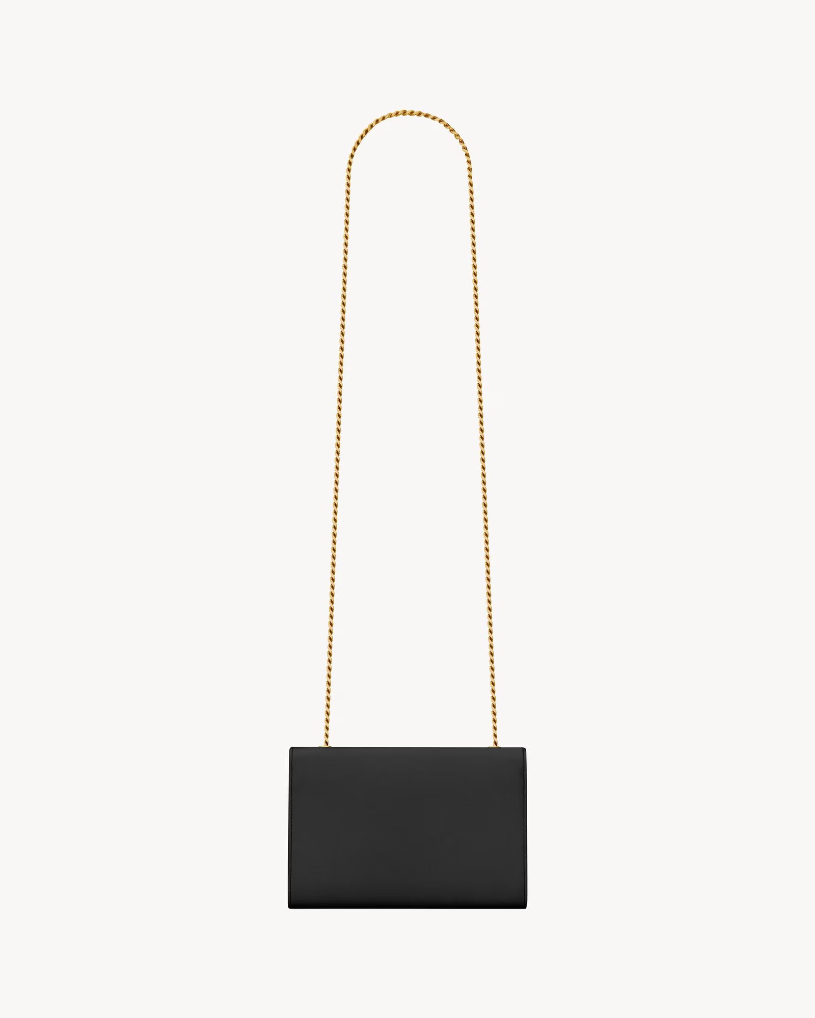 SAINT LAURENT KATE MEDIUM BAG IN GRAIN DE POUDRE LEATHER