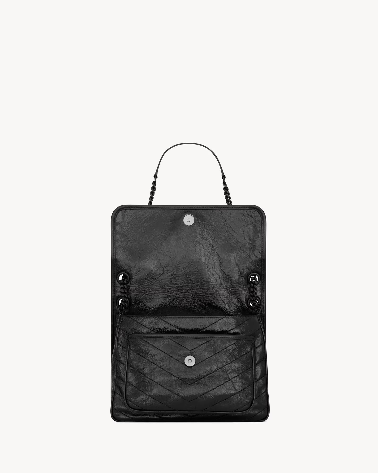 SAC DE VANITY EN CUIR SAINT LAURENT GABY