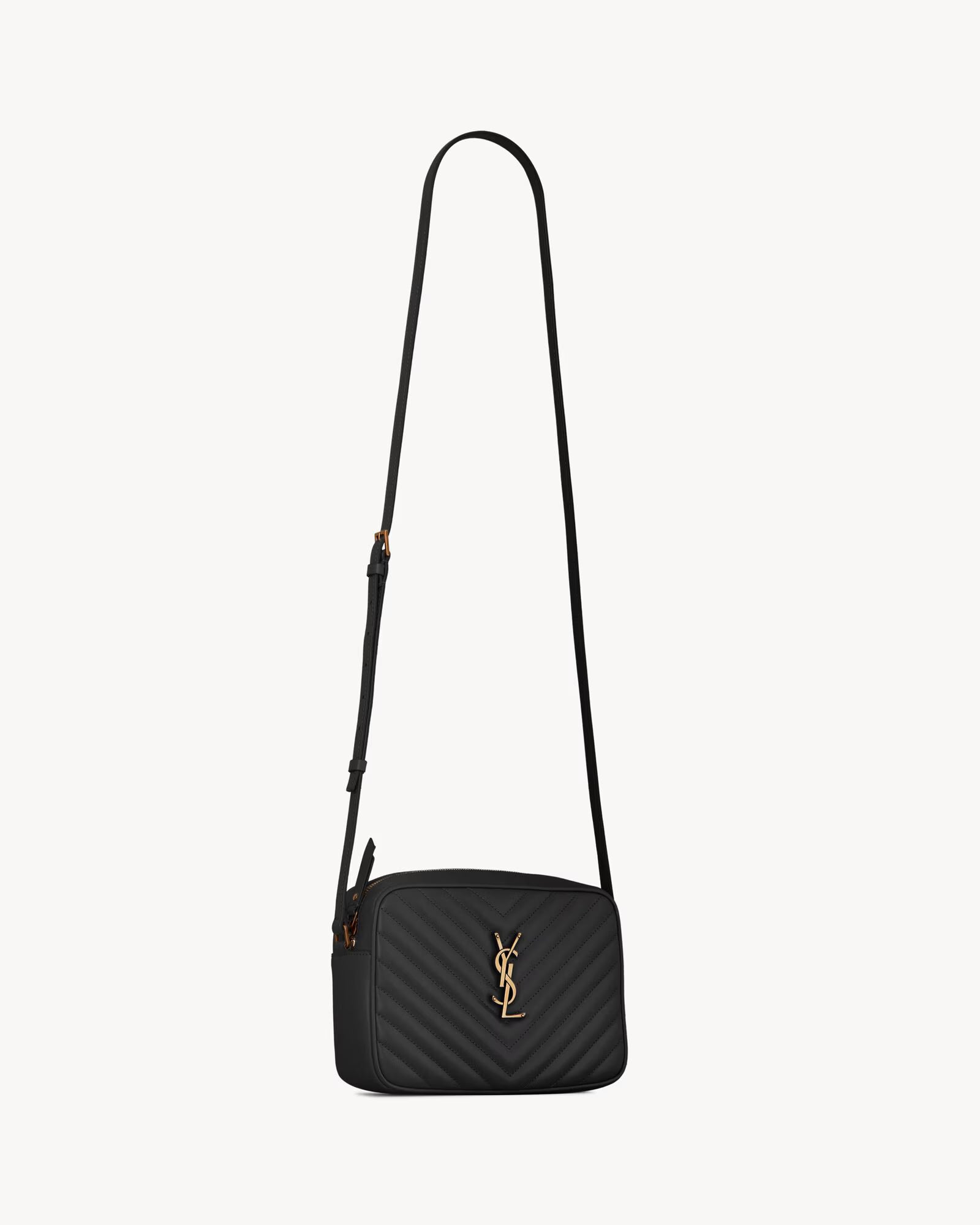 SAINT LAURENT MINI NOLITA LEATHER BAG