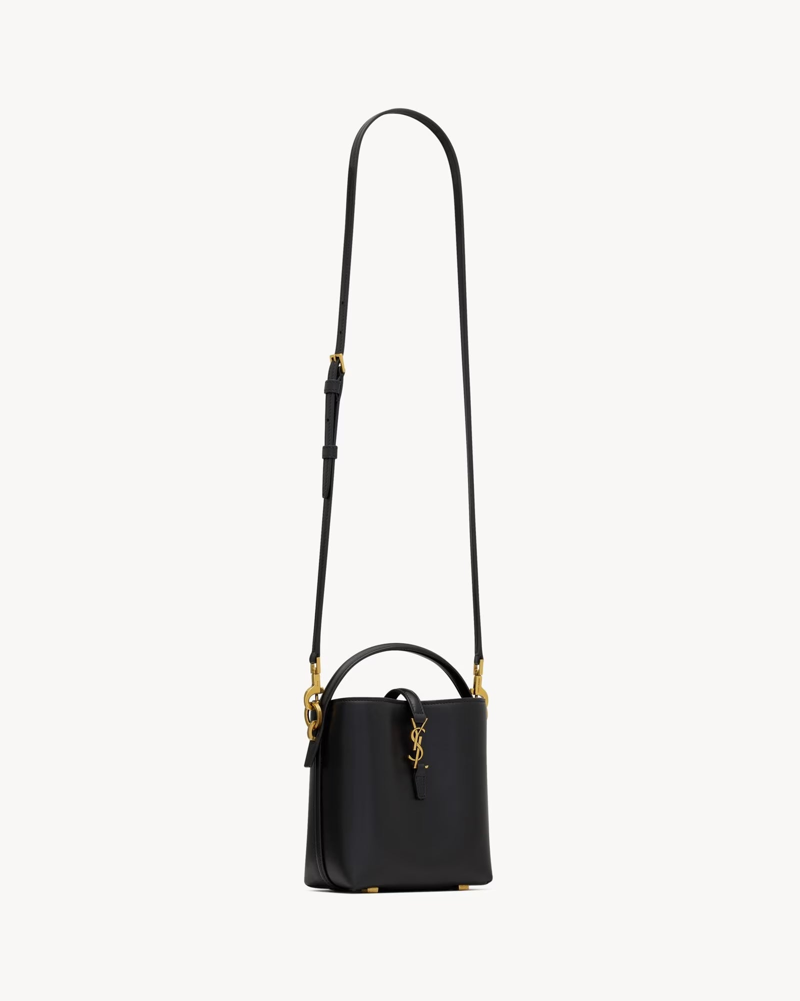 BORSA SAINT LAURENT LE 37 MINI IN PELLE LUCIDA