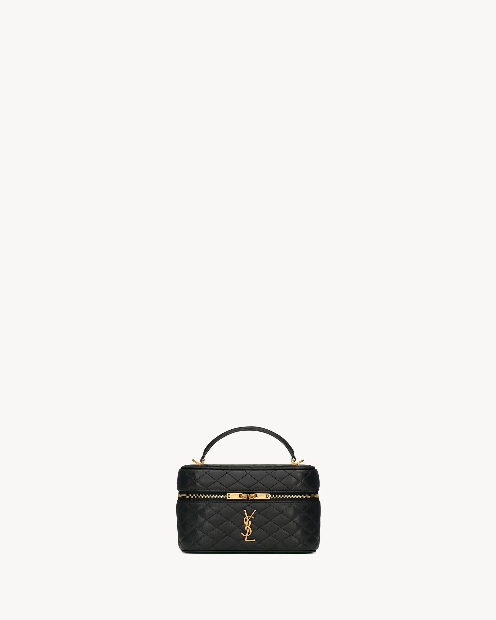SAC DE VANITY EN CUIR SAINT LAURENT GABY