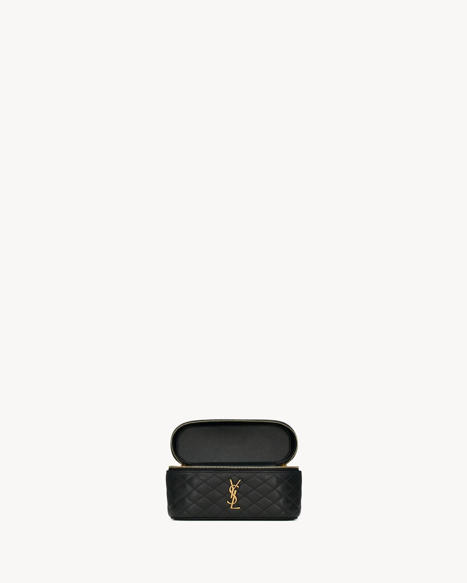 SAC DE VANITY EN CUIR SAINT LAURENT GABY