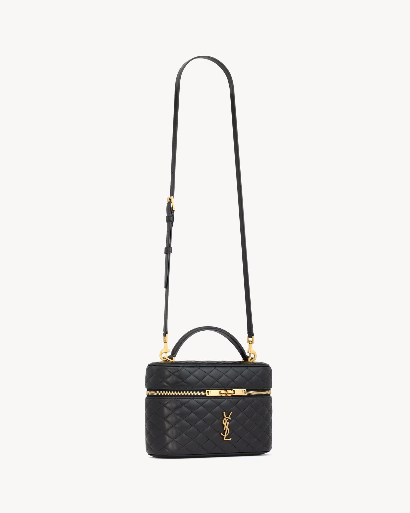 SAINT LAURENT GABY VANITY BAG IN LEATHER