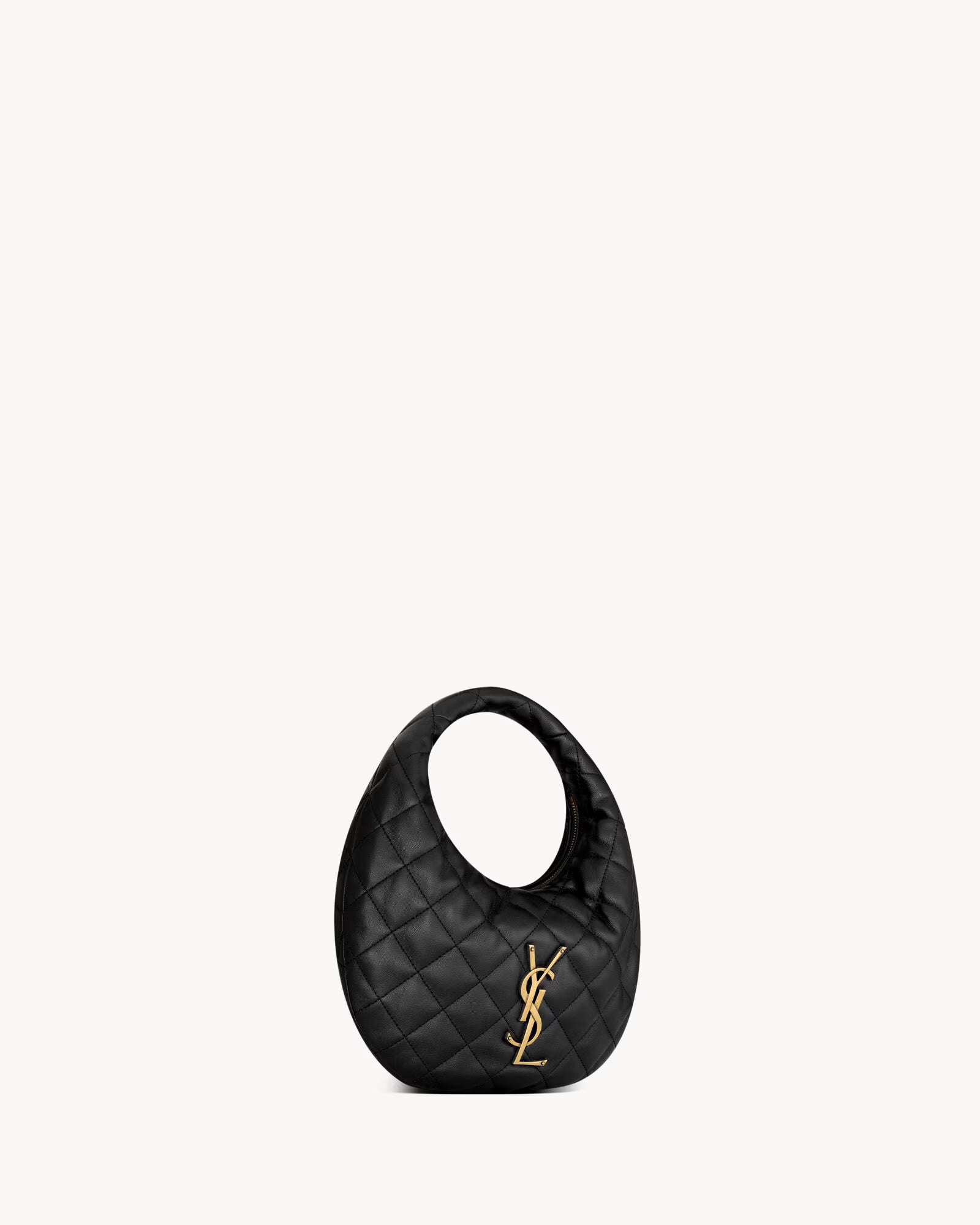 SAC MOYEN SAINT LAURENT KATE EN CUIR GRAIN DE POUDRE