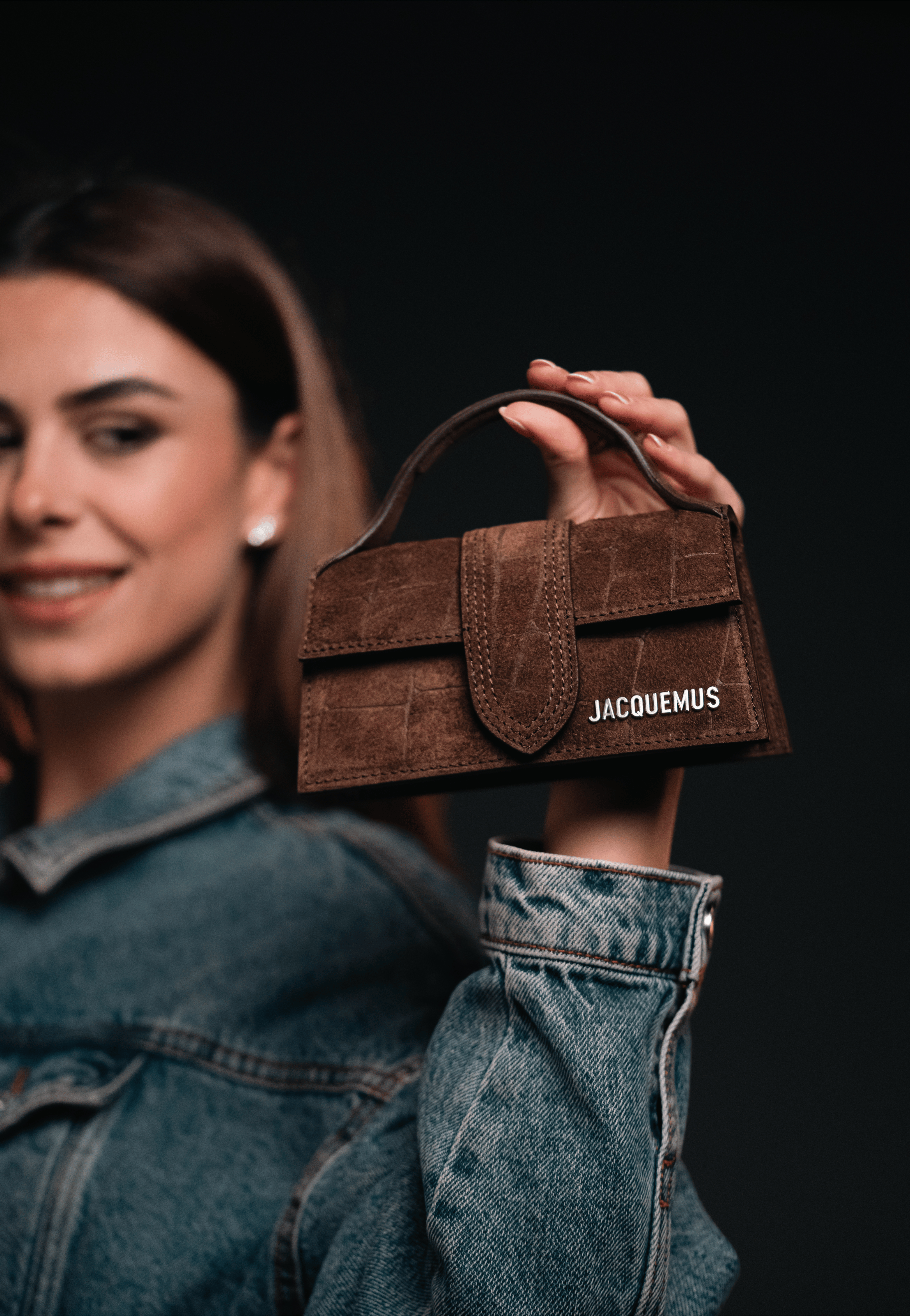 Jacquemus Le Bambino Marron Foncé