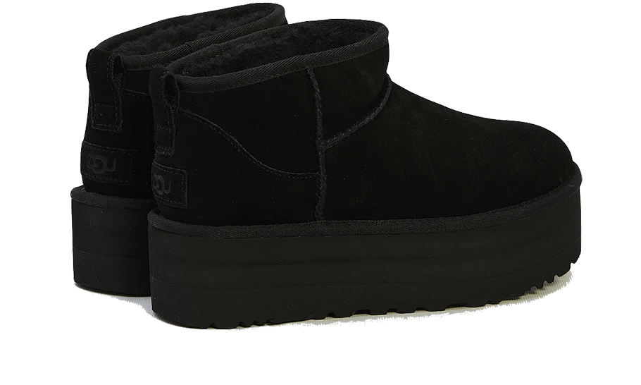 UGG Classic Ultra Mini Plateforme Noir