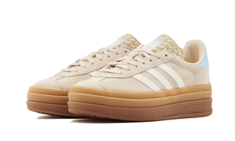 GAZELLE BOLD KIDS - Baskets - blanc nuage blanc ciel clair