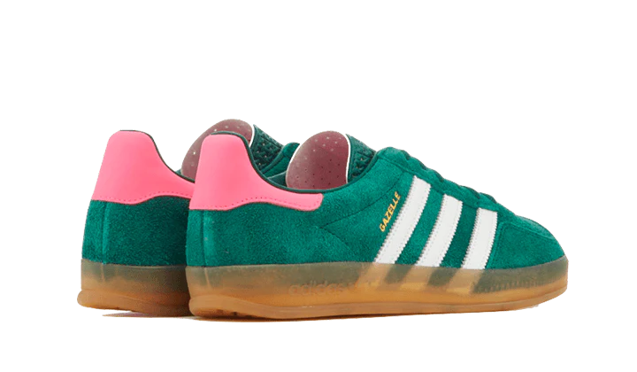 Adidas Gazelle Indoor Vert Collegiate Rose Lucide