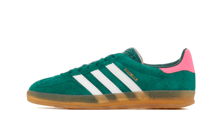 Adidas Gazelle Indoor Vert Collegiate Rose Lucide