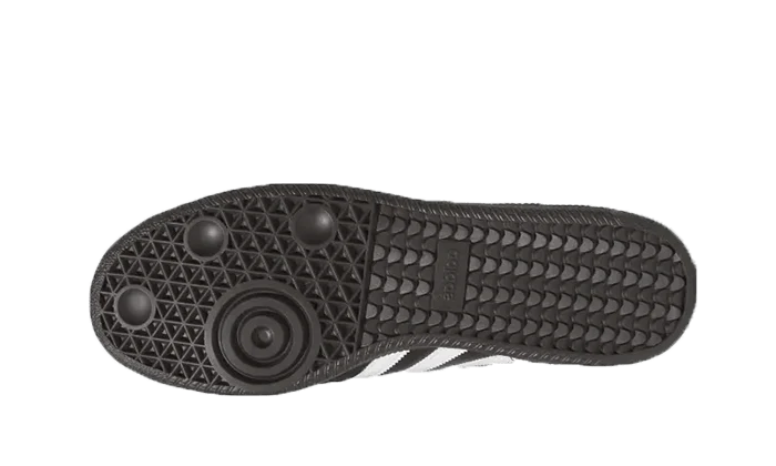 Adidas Samba Cuir Noir Blanc