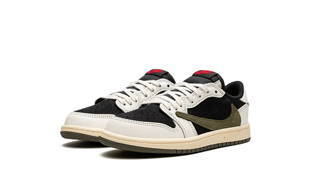 Air Jordan 1 Retro Low OG SP Travis Scott Olive Enfant (PS)