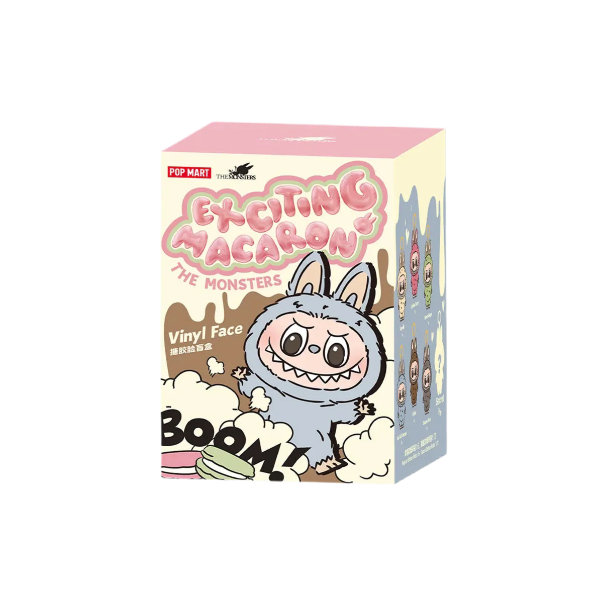 POP MART LABUBU THE MONSTERS EXCITING MACARONS VINYL PLUSH PENDANT (1