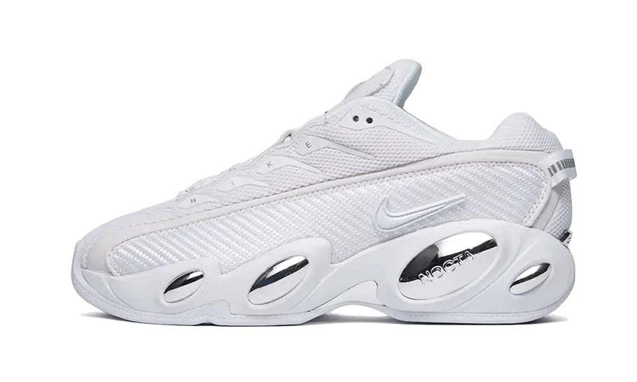 Nike NOCTA Glide Drake White Chrome Nike NOCTA Glide Drake White Chrome