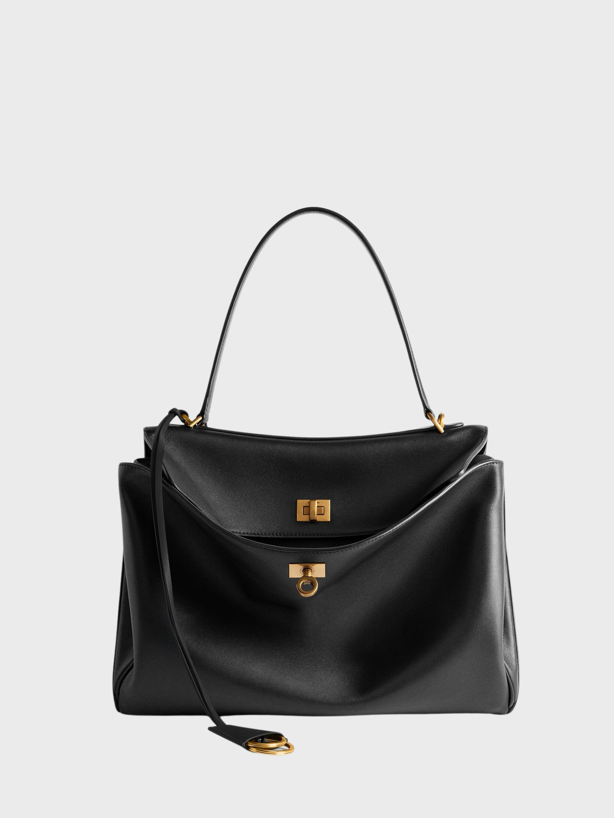 Balenciaga Rodeo Medium Black Gold