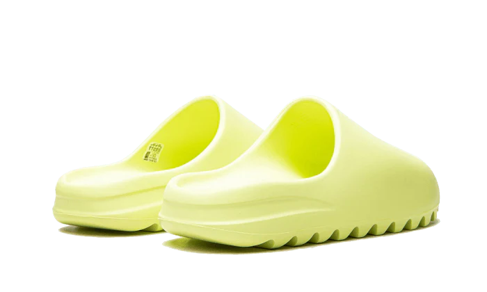 Claquettes Adidas Yeezy Vert phosphorescent