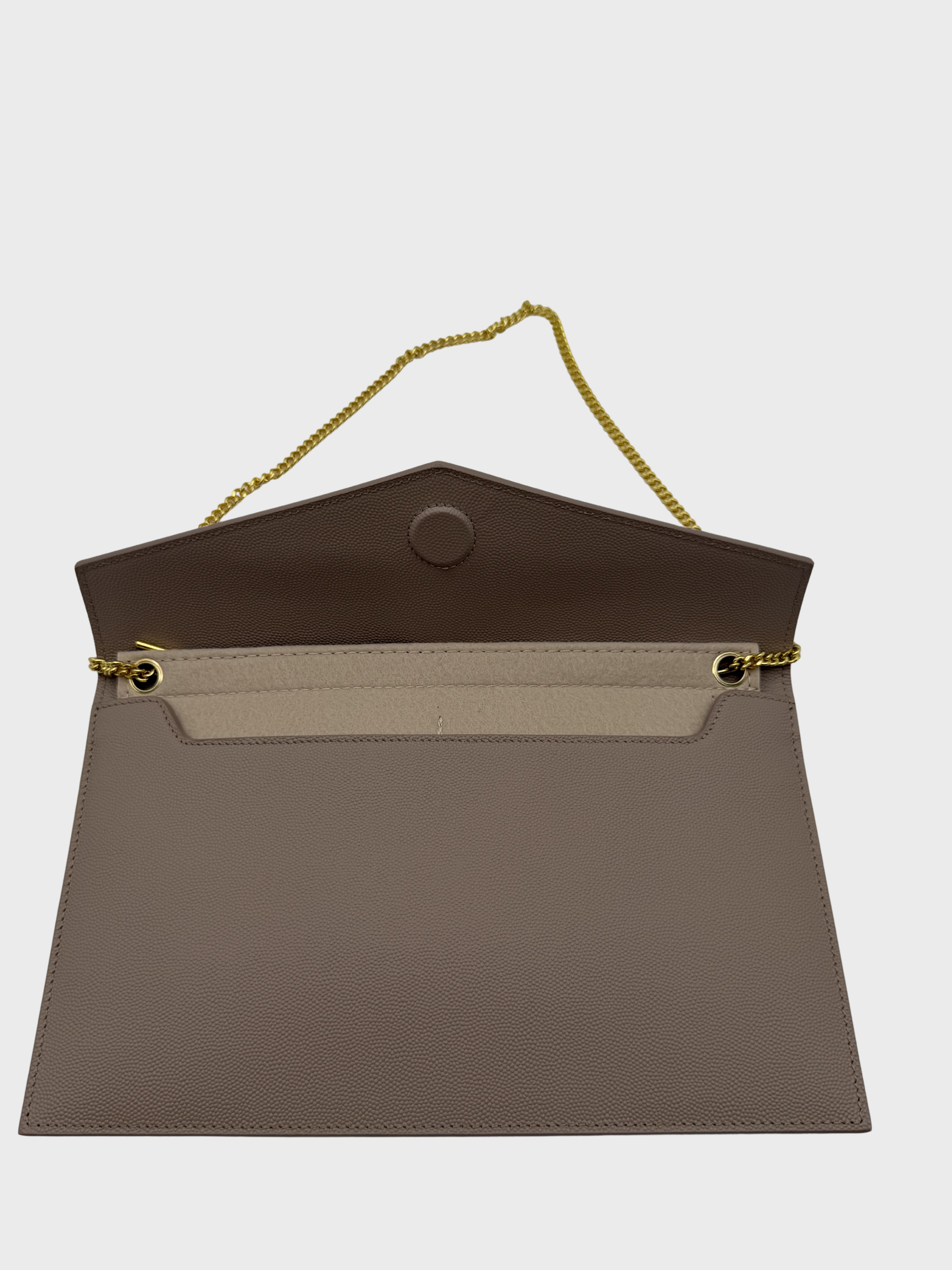 Organizer Per Pochette Saint Laurent Dark Beige