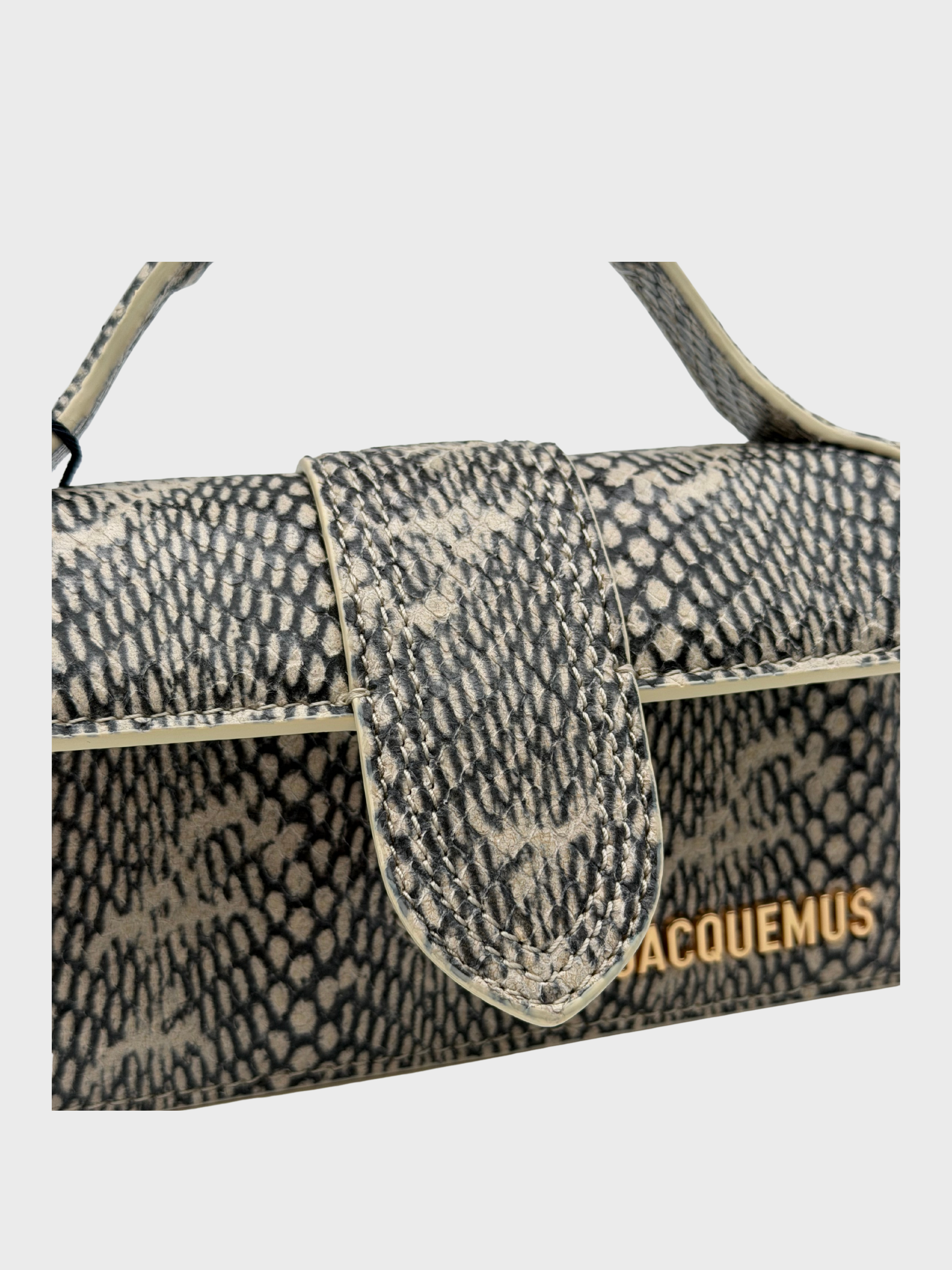 Jacquemus Le Bambino Pitone Bianco