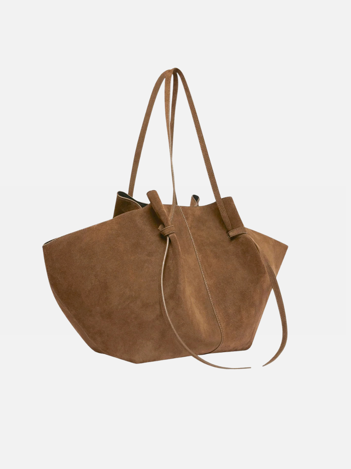YUZEFI LARGE MOCHI - COGNAC SUEDE